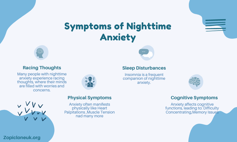 Symptoms of Nighttime Anxiety