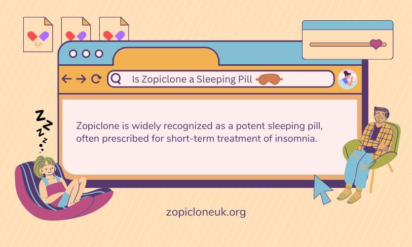 Is Zopiclone a sleeping pill?