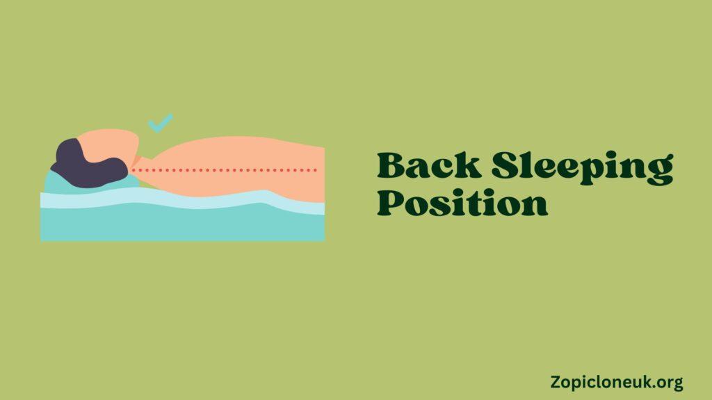 back sleeping position