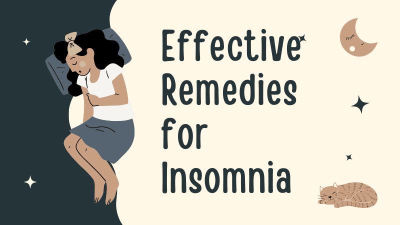 effective remedies for insomnia